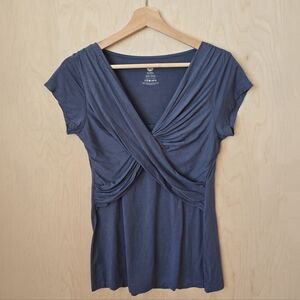 NWT Kindred Bravely Womens Size Small Davy Maternity Nursing Pajama Top